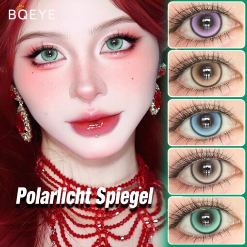 Polarlicht Spiegel Braun Farbige Kontakte – Bild 2