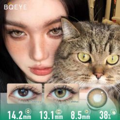 Nachtgeist Braune Kontaktlinsen